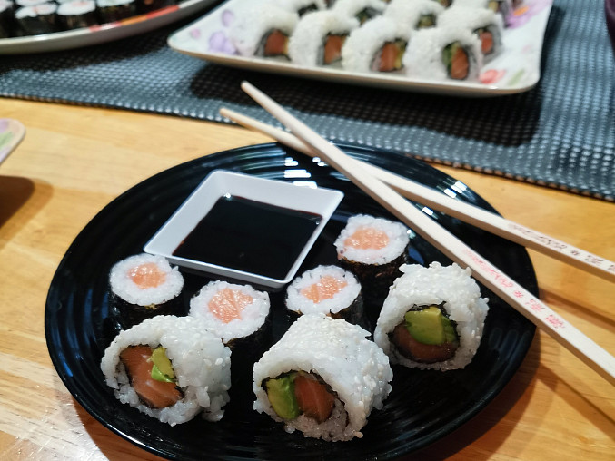 Sushi (recept + fotopostup)
