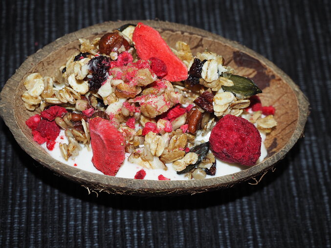Granola s bílou čokoládou