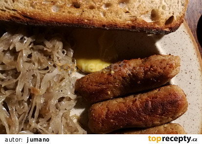 Bratwursty rostlinné