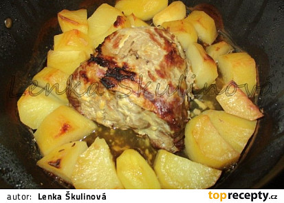 Krkovička na hořčici z remosky