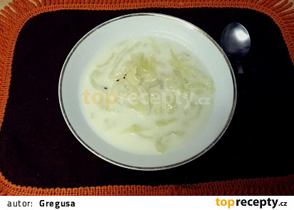 Zelná bílá polévka