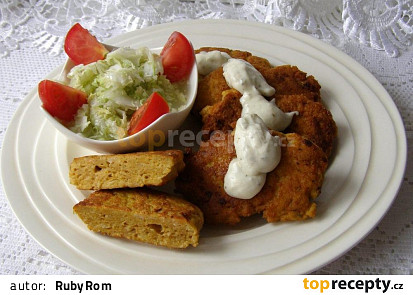 Pikantní karbanátky z kuřecího masa