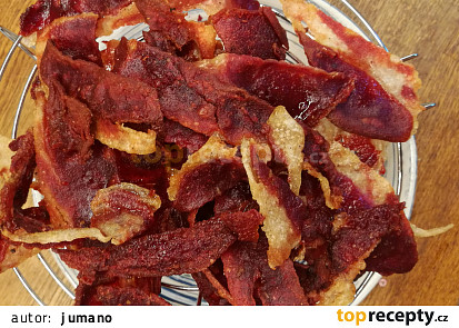 Rostlinná slanina z pšeničného škrobu za pár korun