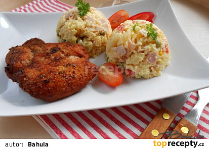 Rýžový salát - příloha ke grilovanému masu