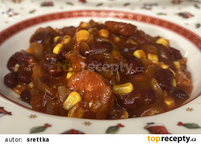 Podkrušnohorské chilli con carne