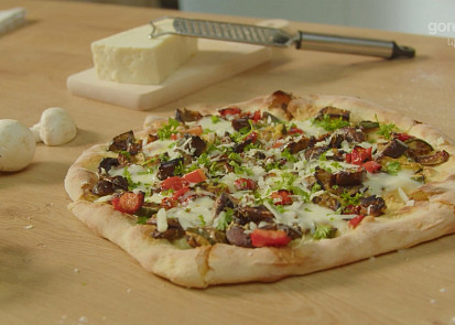 Vegetariánská pizza Ortolana