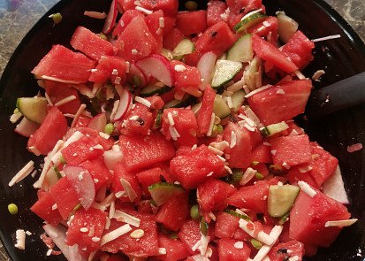 Letní melounový salát