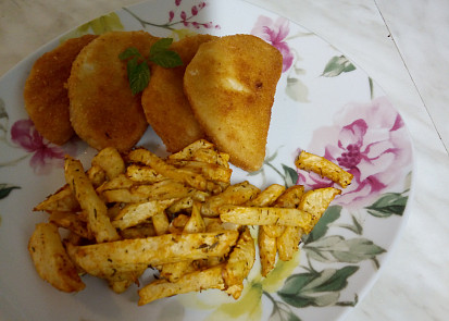 Cerelový řízek- bez předvaření