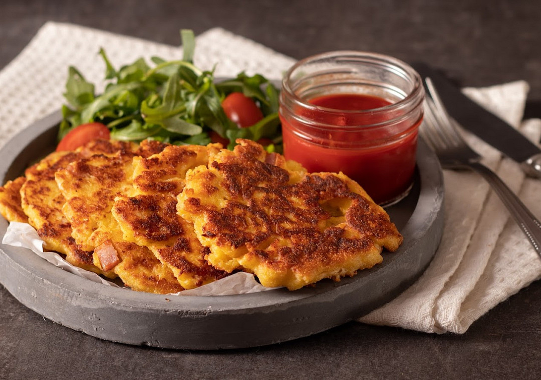 Bramborové placičky z kaše