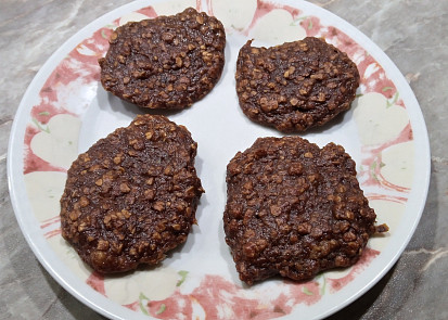 Bezlepkové banánové sušenky