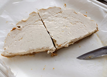 Cheesecake ze sušenek