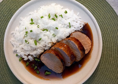 Vepřová panenka v omáčce teriyaki