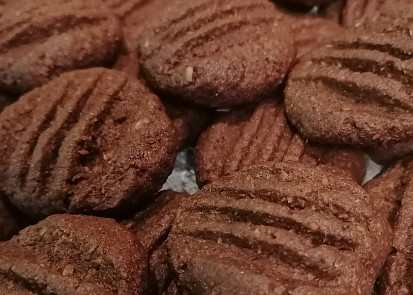 Fantastické Koka sušenky z různých nemouk, otrub a podobně