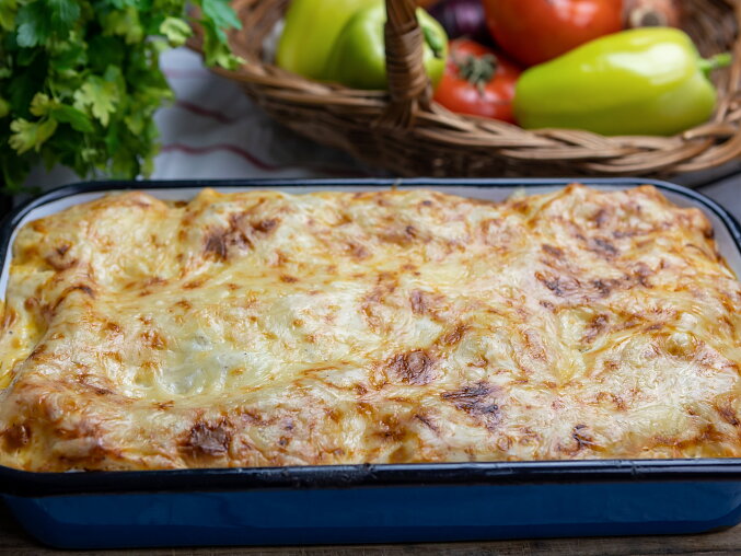 Lasagne s mletým masem
