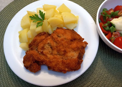 Kuřecí hořčicové řízky