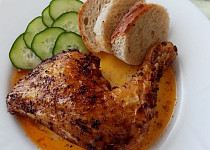 Kuřecí stehna z horkovzdušné fritézy