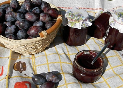 Domácí švestková marmeláda