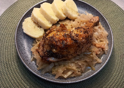 Valašský recept - kuře na saturejce s chutí kachny