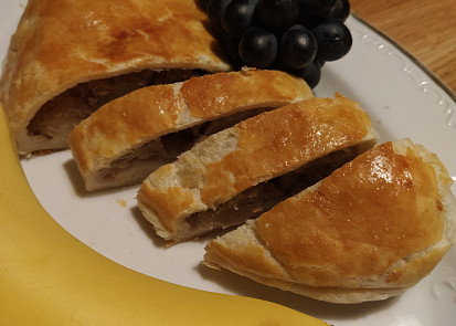 Banán s hruškou v kapse