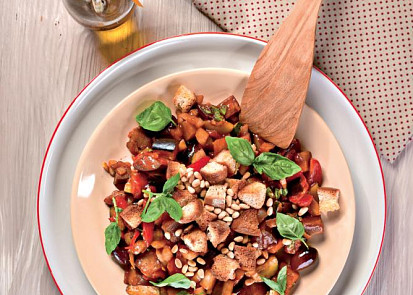 Lilková caponata