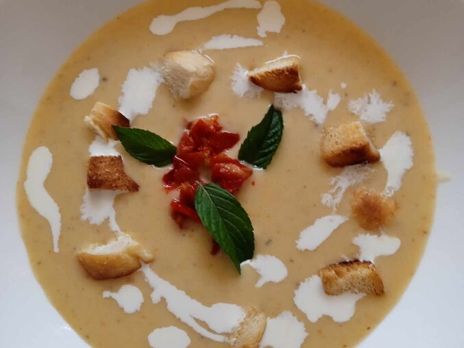 Minestrone krémové