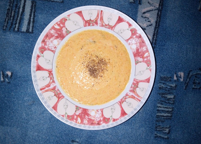 Jemná mrkvová polévka