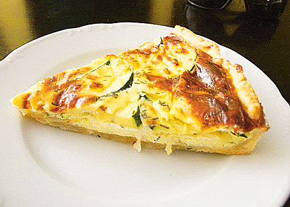 Domácí quiche