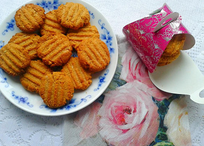 Arašídové sušenky bez lepku