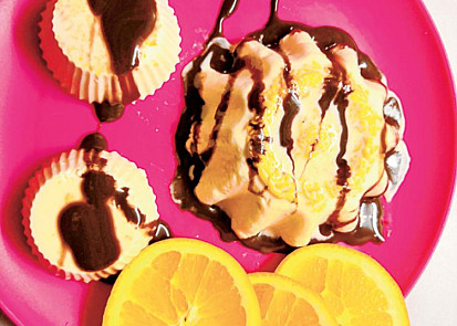Pomerančová panna cotta