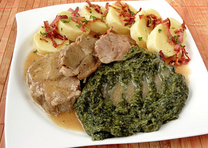 Vepřová krkovice po selsku
