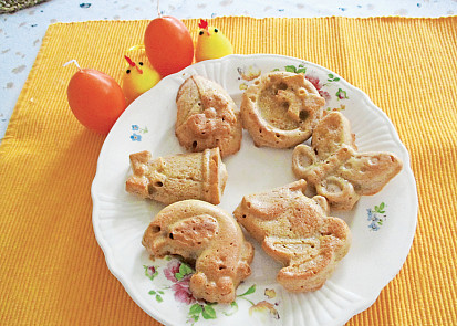 Muffiny z jarní mrkve