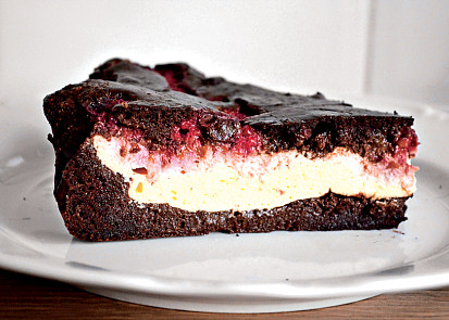Brownies cheesecake