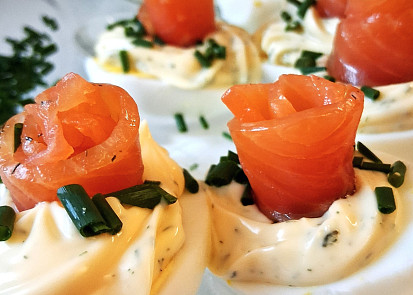 Gravlax vejce