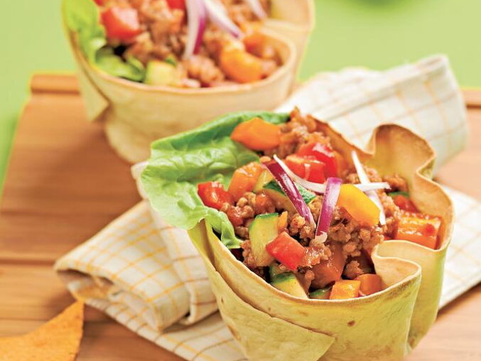 Tortillové košíky
