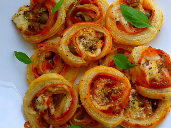 Pizza šneky