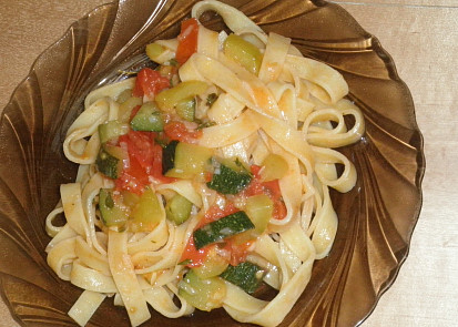 Tagliatelle se zeleninou