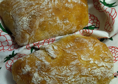 Ciabatta bez hnětení