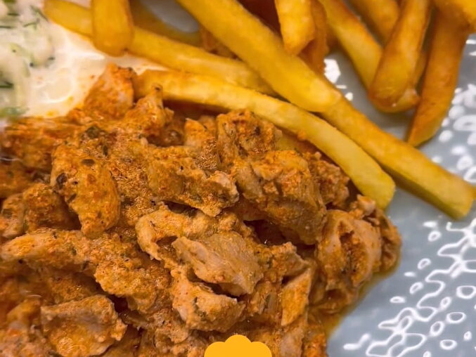 Domácí kuřecí gyros
