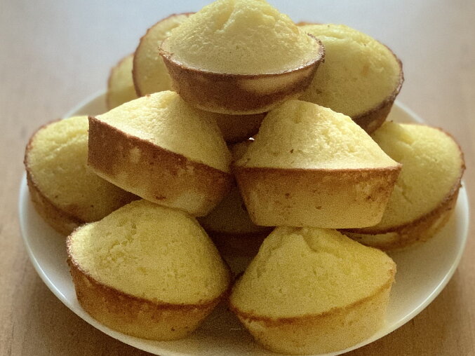 Muffiny z rýžové mouky