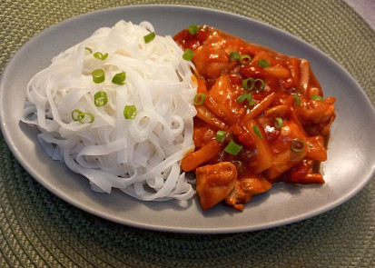 Kuřecí kousky s domácí omáčkou à la Uncle Ben’s