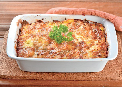 Zapékaný květák s novými bramborami