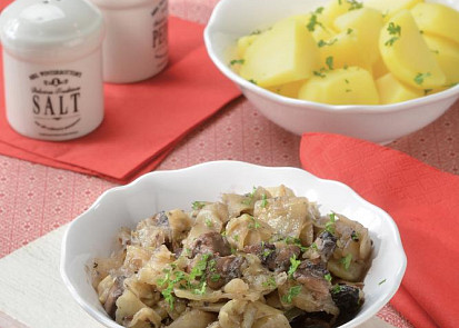 Houby v zelí po polsku