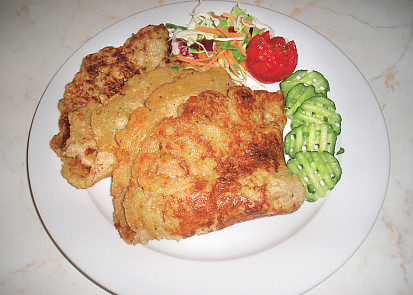 Bramborák s hlívou