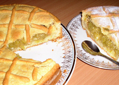 Koláč s cuketovou nádivkou