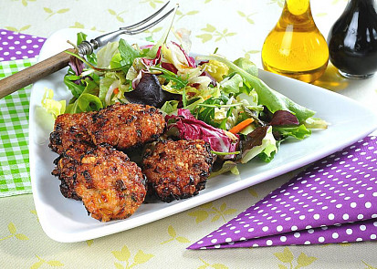 Krůtí placičky s pórkem