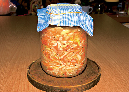 Kysané zelí s mrkví