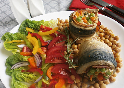 Rybí závitek z makrely