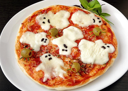 Strašidelná pizza