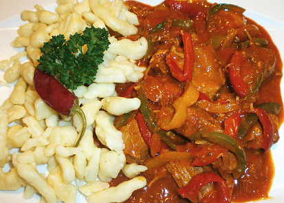 Slovenský skopový guláš