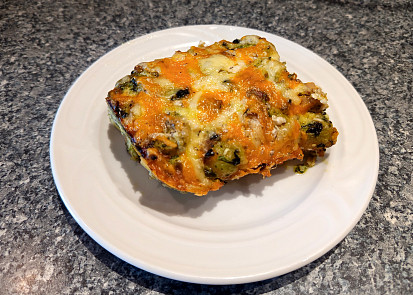 Zapečené gnocchi s kuřecím masem a špenátem